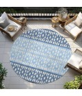 Addison Chantille ACN964-Blue 8 ft. X 8 ft. Round Rug