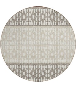 Addison Chantille ACN964-Chocolate 8 ft. X 8 ft. Round Rug