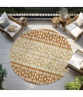 Addison Chantille ACN964-Coffee 8 ft. X 8 ft. Round Rug
