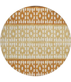 Addison Chantille ACN964-Coffee 8 ft. X 8 ft. Round Rug