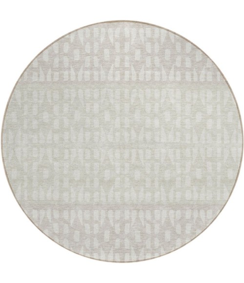 Addison Chantille ACN964-Ivory 8 ft. X 8 ft. Round Rug