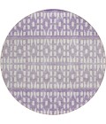Addison Chantille ACN964-Purple 8 ft. X 8 ft. Round Rug