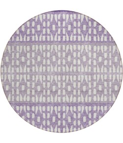 Addison Chantille ACN964-Purple 8 ft. X 8 ft. Round Rug