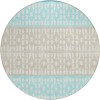 Addison Chantille ACN964-Teal 8 ft. X 8 ft. Round Rug