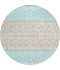 Addison Chantille ACN964-Teal 8 ft. X 8 ft. Round Rug