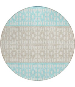 Addison Chantille ACN964-Teal 8 ft. X 8 ft. Round Rug