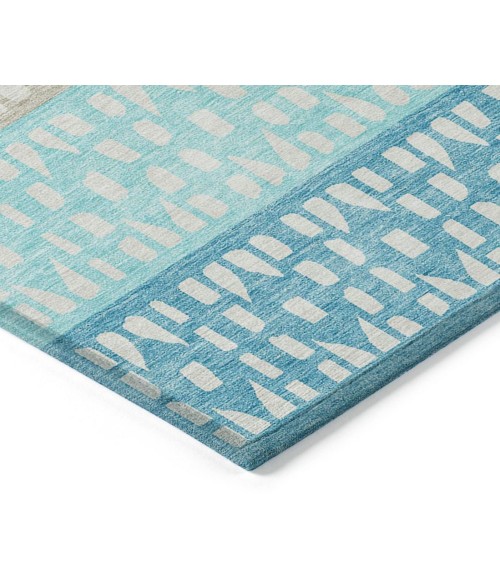 Addison Chantille ACN964-Teal 5 ft. X 7 ft. 6 in. Rectangle Rug