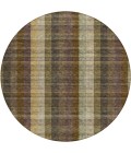 Addison Chantille ACN966-Brown 8 ft. X 8 ft. Round Rug