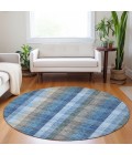 Addison Chantille ACN966-Denim 8 ft. X 8 ft. Round Rug