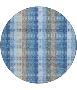 Addison Chantille ACN966-Denim 8 ft. X 8 ft. Round Rug