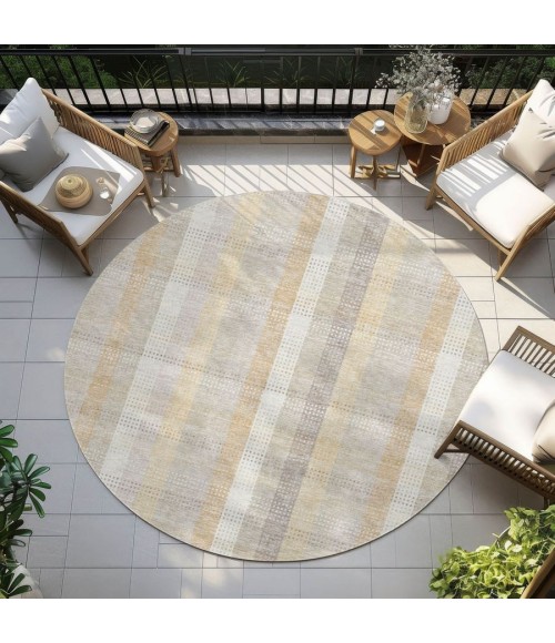 Addison Chantille ACN966-Ivory 8 ft. X 8 ft. Round Rug