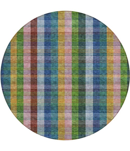 Addison Chantille ACN966-Navy 8 ft. X 8 ft. Round Rug