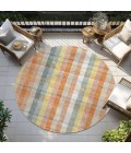 Addison Chantille ACN966-Peach 8 ft. X 8 ft. Round Rug