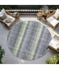 Addison Chantille ACN966-Pewter 8 ft. X 8 ft. Round Rug