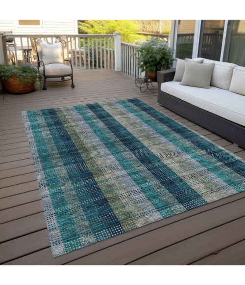 Addison Chantille ACN966-Teal 10 ft. X 14 ft. Rectangle Rug