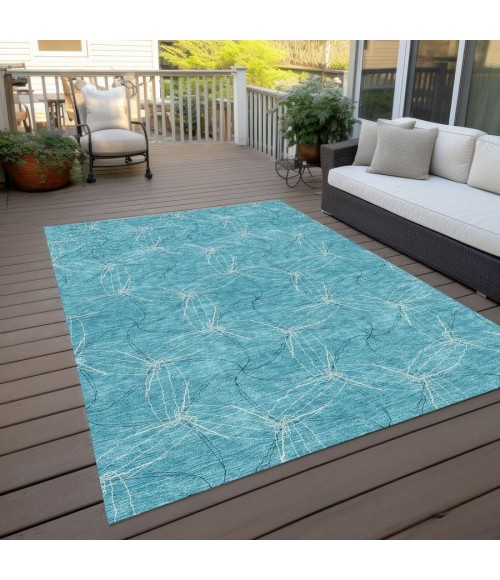 Addison Chantille ACN968-Aqua 8 ft. X 10 ft. Rectangle Rug