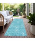 Addison Chantille ACN968-Aqua 2 ft. 3 in. X 7 ft. 6 in. Rectangle Rug