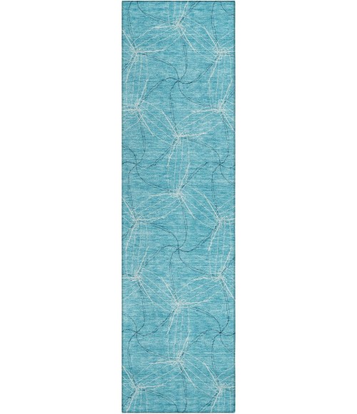 Addison Chantille ACN968-Aqua 2 ft. 3 in. X 7 ft. 6 in. Rectangle Rug