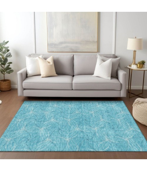 Addison Chantille ACN968-Aqua 8 ft. X 10 ft. Rectangle Rug