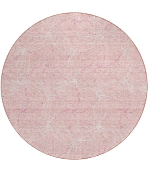 Addison Chantille ACN968-Pink 8 ft. X 8 ft. Round Rug