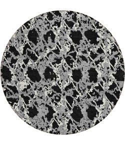 Addison Chantille ACN969-Black 8 ft. X 8 ft. Round Rug