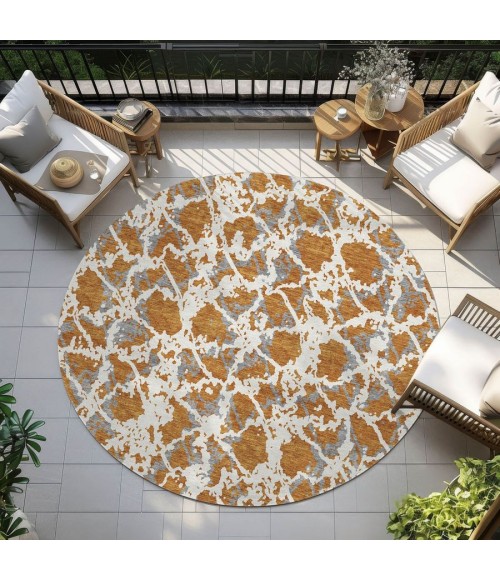 Addison Chantille ACN969-Copper 8 ft. X 8 ft. Round Rug