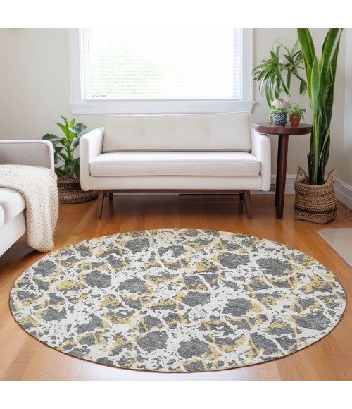 Addison Chantille ACN969-Gray 8 ft. X 8 ft. Round Rug