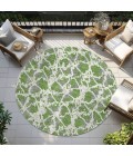 Addison Chantille ACN969-Green 8 ft. X 8 ft. Round Rug
