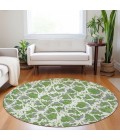 Addison Chantille ACN969-Green 8 ft. X 8 ft. Round Rug