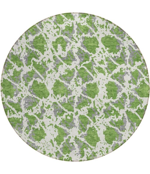 Addison Chantille ACN969-Green 8 ft. X 8 ft. Round Rug