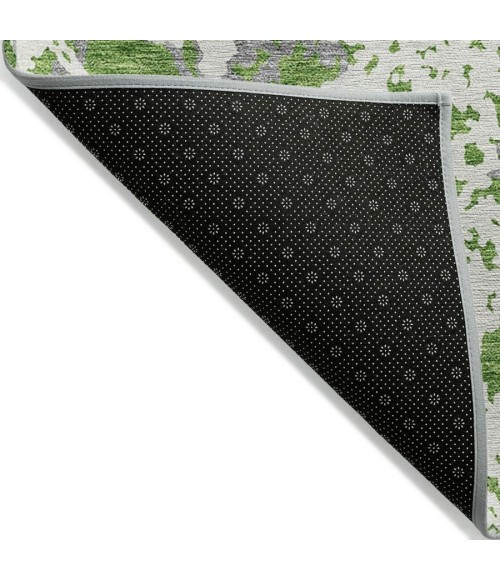 Addison Chantille ACN969-Green 8 ft. X 8 ft. Round Rug