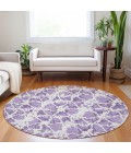 Addison Chantille ACN969-Lilac 8 ft. X 8 ft. Round Rug