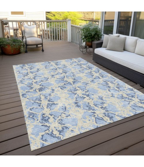 Addison Chantille Rug ACN969-Sky 10 ft. X 14 ft. Rectangle - Rugs Town Addison Chantille ACN969-Sky 10 ft. X 14 ft. Rectangle Rug
