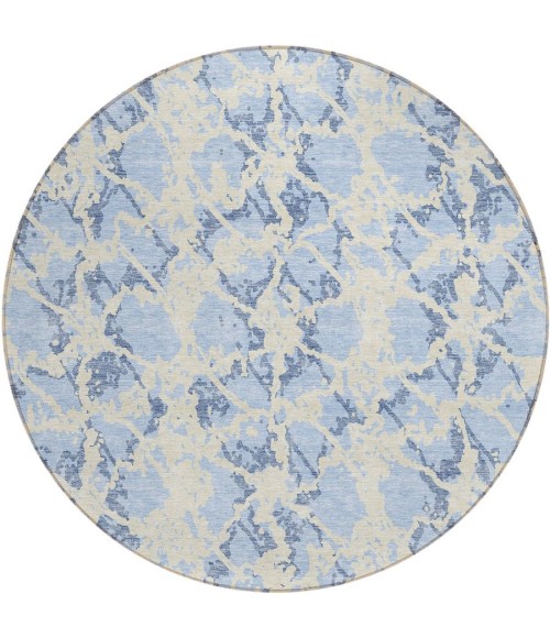 Addison Chantille ACN969-Sky 8 ft. X 8 ft. Round Rug