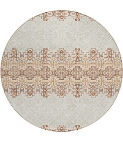 Addison Chantille ACN970-Paprika 8 ft. X 8 ft. Round Rug