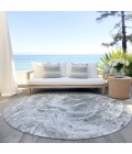 Addison Chantille ACN971-Gray 8 ft. X 8 ft. Round Rug