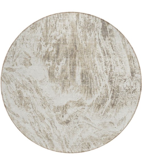 Addison Chantille ACN971-Taupe 8 ft. X 8 ft. Round Rug