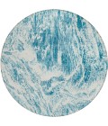 Addison Chantille ACN971-Teal 8 ft. X 8 ft. Round Rug
