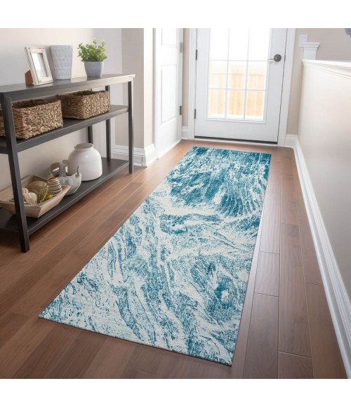 Addison Chantille ACN971-Teal 2 ft. 3 in. X 7 ft. 6 in. Rectangle Rug