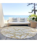 Addison Chantille ACN972-Gold 8 ft. X 8 ft. Round Rug