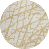 Addison Chantille ACN972-Gold 8 ft. X 8 ft. Round Rug
