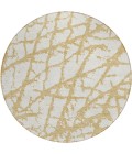 Addison Chantille ACN972-Gold 8 ft. X 8 ft. Round Rug