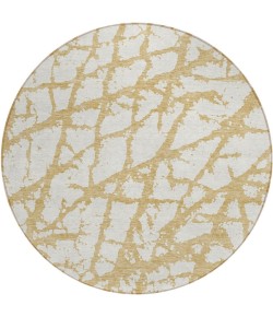 Addison Chantille ACN972-Gold 8 ft. X 8 ft. Round Rug