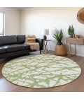 Addison Chantille ACN972-Green 8 ft. X 8 ft. Round Rug
