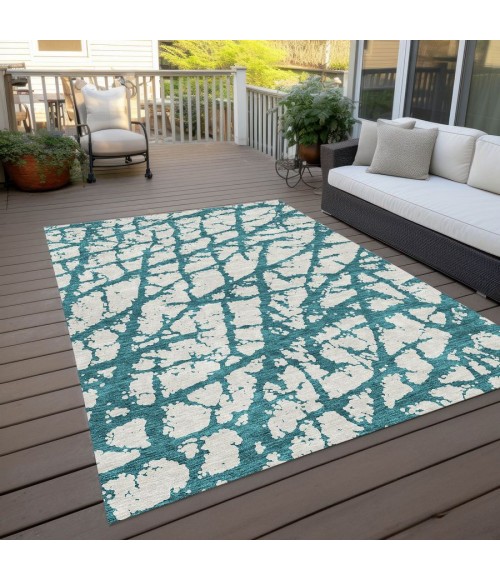 Addison Chantille ACN972-Teal 10 ft. X 14 ft. Rectangle Rug