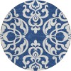 Addison Chantille ACN973-Navy 8 ft. X 8 ft. Round Rug