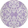 Addison Chantille ACN973-Purple 8 ft. X 8 ft. Round Rug