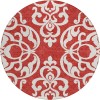 Addison Chantille ACN973-Red 8 ft. X 8 ft. Round Rug