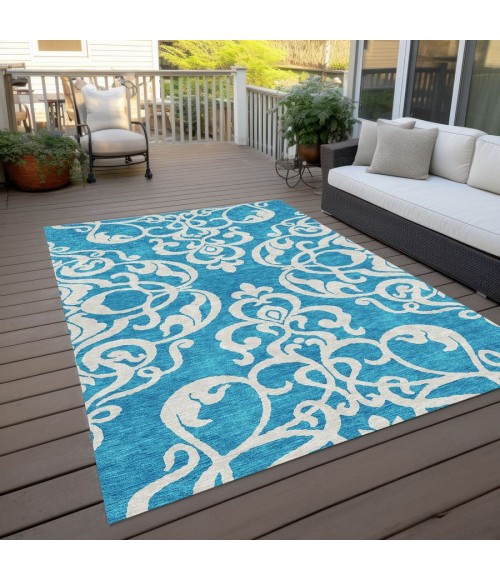 Addison Chantille ACN973-Turquoise 3 ft. X 5 ft. Rectangle Rug