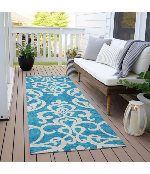 Addison Chantille ACN973-Turquoise 2 ft. 3 in. X 7 ft. 6 in. Rectangle Rug